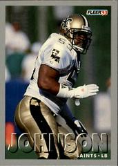Vaughan Johnson #119 Football Cards 1993 Fleer Prices