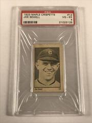 Joe Sewell #12 Baseball Cards 1923 Maple Crispette Prices