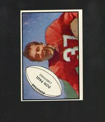 Don Paul Football Cards 1953 Bowman Prices