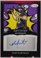 Sam Hartman [Red] #A-SH Football Cards 2023 Sage Autographs Prices