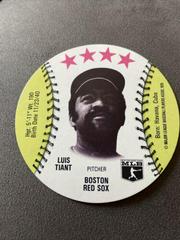 Luis Tiant Baseball Cards 1976 Isaly's Sweet William Disc Prices