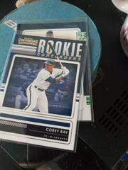 Corey Ray #RKC-CR Baseball Cards 2021 Panini Contenders Rookie Contenders Prices
