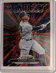Aaron Judge [Red Shimmer Prizm] #FL-6 Baseball Cards 2022 Panini Prizm Fearless Prices
