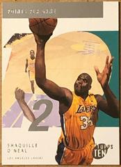 Shaquille O'Neal #2 Basketball Cards 2002 Topps Ten Prices