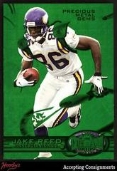 Jake Reed [Precious Metal Gems Green] Football Cards 1997 Metal Universe Prices