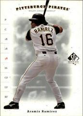 Aramis Ramirez #208 Baseball Cards 2001 SP Authentic Prices