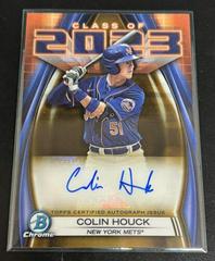 Colin Houck [Gold] #23A-CH Baseball Cards 2023 Bowman Draft Class of Autographs Prices