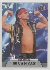 Nick Jackson #C-32 Wrestling Cards 2021 Upper Deck AEW Canvas Prices