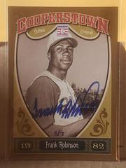 Frank Robinson #HOF-ROB Baseball Cards 2013 Panini Cooperstown Signatures Prices