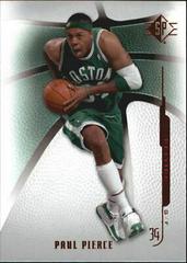 Paul Pierce Basketball Cards 2008 SP Authentic Prices