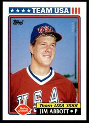 Jim Abbott #9 Baseball Cards 1992 Topps Dairy Queen Team USA Prices