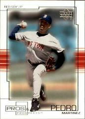 Pedro Martinez Baseball Cards 2001 Upper Deck Pros & Prospects Prices