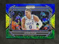 Jayson Tatum [Choice Blue Yellow Green] Basketball Cards 2023 Panini Prizm Draft Picks Prices