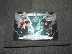Desmond Ridder , Kyle Pitts #TL-DK Football Cards 2022 Panini Zenith Thunder and Lightning Prices