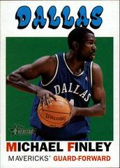 Michael Finley Basketball Cards 2000 Topps Heritage Prices