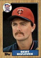 Bert Blyleven #25 Baseball Cards 1987 Topps Prices