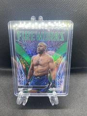 Ciryl Gane [Green] #12 Ufc Cards 2022 Panini Prizm UFC Fireworks Prices