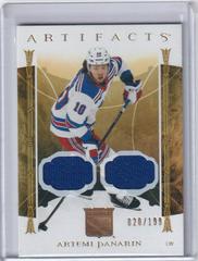 Artemi Panarin [Material Gold] #101 Hockey Cards 2022 Upper Deck Artifacts Prices