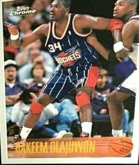 Hakeem Olajuwon #35 Basketball Cards 1996 Topps Chrome Prices