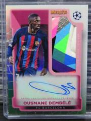 Ousmane Dembele #MBS-OD Soccer Cards 2022 Topps Merlin Chrome UEFA Club Competitions Match Ball Signatures Prices
