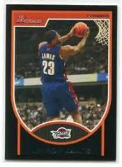 Lebron James #23 Basketball Cards 2007 Bowman Prices