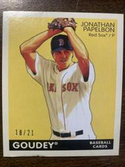 Jonathan Papelbon Baseball Cards 2009 Upper Deck Goudey Prices