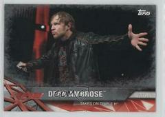 Dean Ambrose [Silver] Wrestling Cards 2017 Topps WWE Road To Wrestlemania Prices