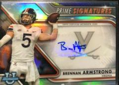 Brennan Armstrong Football Cards 2022 Bowman Chrome University Prime Signatures Prices
