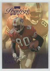 Jerry Rice [Spectrum Purple] Football Cards 1999 Playoff Prestige Ssd Prices