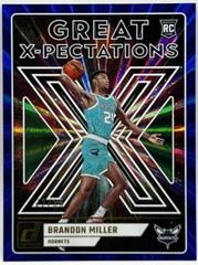 Brandon Miller [Blue Green] #2 Basketball Cards 2023 Panini Donruss Great X Pectations Prices
