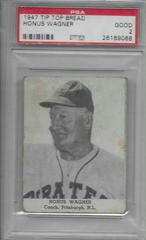 Honus Wagner Baseball Cards 1947 Tip Top Bread Prices