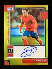 Xavi Hernandez [Gold] #SS-XH Soccer Cards 2022 Panini Donruss Signature Series Prices