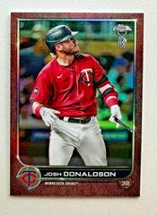 Josh Donaldson [Ben Baller Rose Gold] Baseball Cards 2022 Topps Chrome Prices