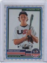 Ethan Holliday [White] Baseball Cards 2023 Panini Stars & Stripes USA Prices