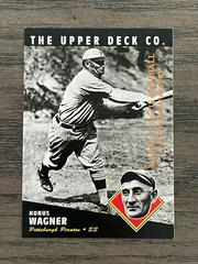 Honus Wagner #55 Baseball Cards 1994 Upper Deck All Time Heroes Prices