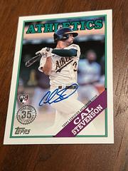 Cal Stevenson Baseball Cards 2023 Topps Update 1988 Autographs Prices