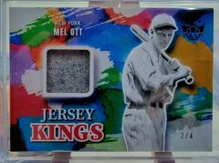 Mel Ott [Red] #JK-MO Baseball Cards 2022 Panini Diamond Kings Jersey Prices