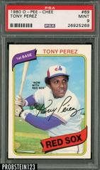 Tony Perez Baseball Cards 1980 O Pee Chee Prices