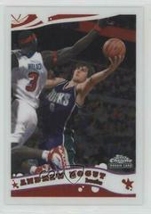 Andrew Bogut #210 Basketball Cards 2005 Topps Chrome Prices