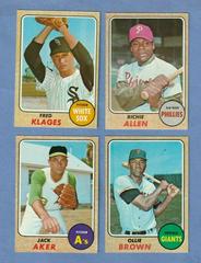 Ollie Brown #223 Baseball Cards 1968 Topps Prices