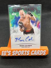 Mark Coleman [Red] Ufc Cards 2022 Panini Chronicles UFC Origins Autographs Prices