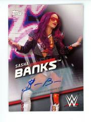 Sasha Banks [Autograph] #33 Wrestling Cards 2016 Topps WWE Divas Revolution Prices