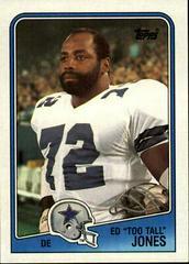 Ed 'Too Tall' Jones #266 Football Cards 1988 Topps Prices