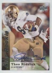 Theo Riddick [Autograph] Football Cards 2013 Upper Deck Prices