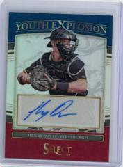 Henry Davis [Tri Color] Baseball Cards 2022 Panini Select Youth Explosion Signatures Prices