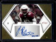 Jammie Robinson [Gold] #A-JR2 Football Cards 2023 Sage Autographs Prices