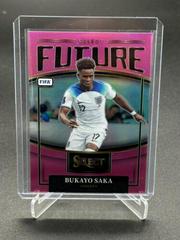Bukayo Saka [Pink] #10 Soccer Cards 2022 Panini Select FIFA Future Prices