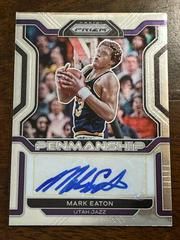 Mark Eaton [Silver Prizm] Basketball Cards 2021 Panini Prizm Penmanship Prices