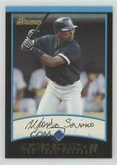 Alfonso Soriano #414 Baseball Cards 2001 Bowman Prices