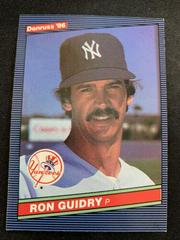 Ron Guidry #103 Prices, 1986 Donruss